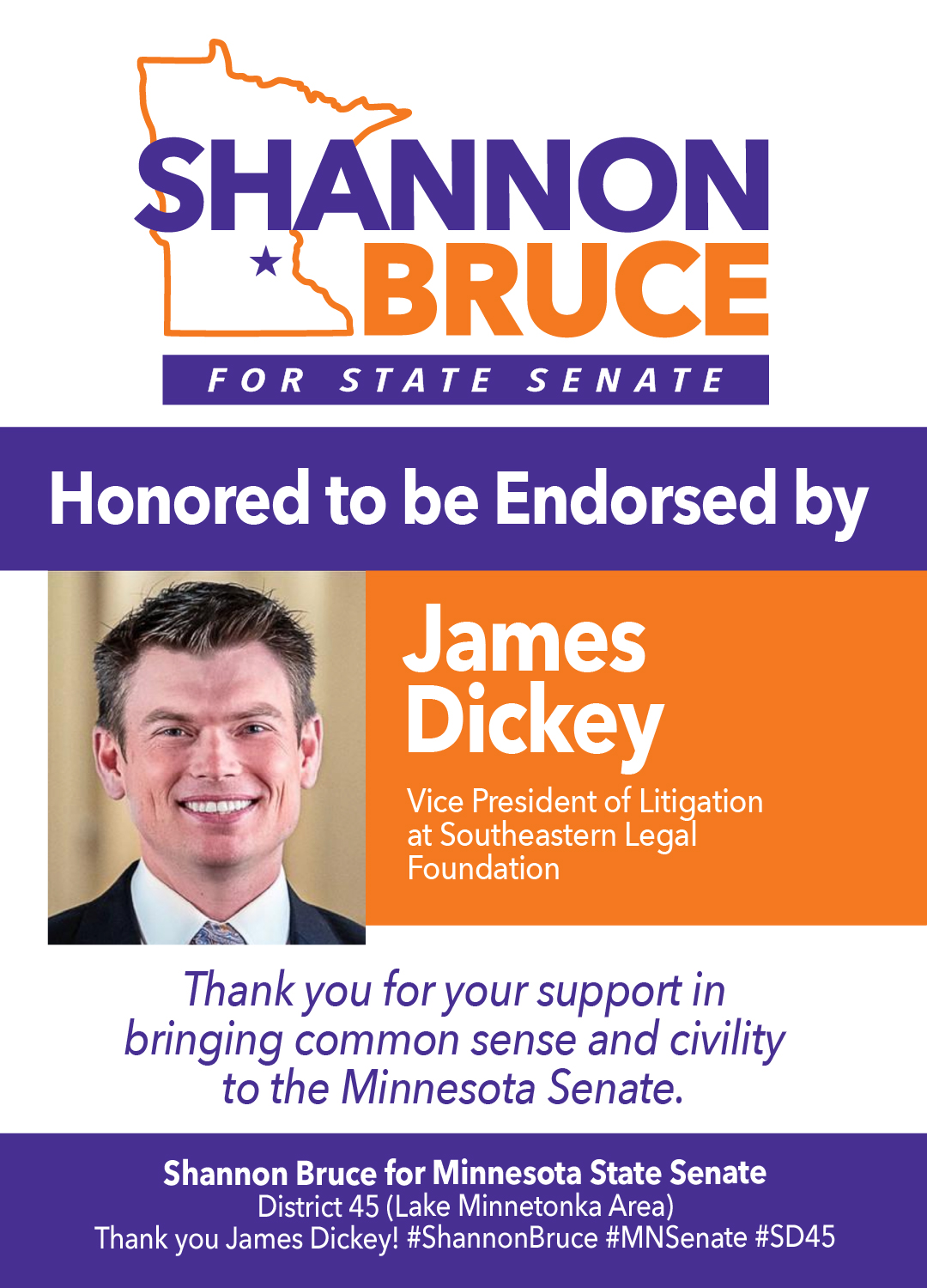 James Dickey, VP Litigation, Southeastern Legal Foundation